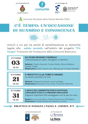 c'e' Tempo: un'occasione di scambio e conoscenza