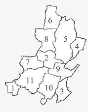 Comuni del distretto di Brescia Ovest - Piano di Zona